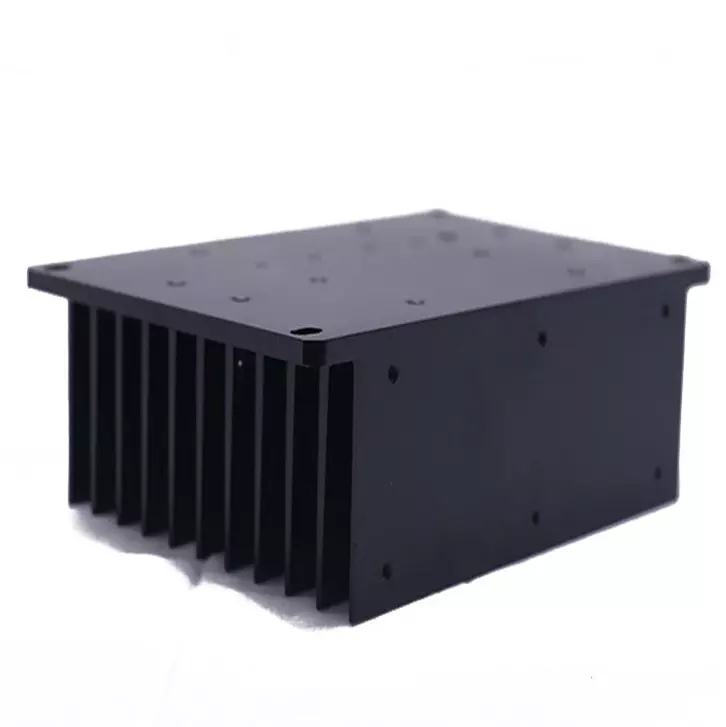 Black aluminum 100w led extrusion heat sink with low price