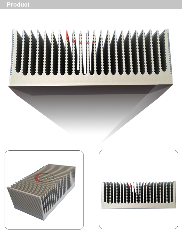 Most popular aluminum alloy heat sink with competitive price 