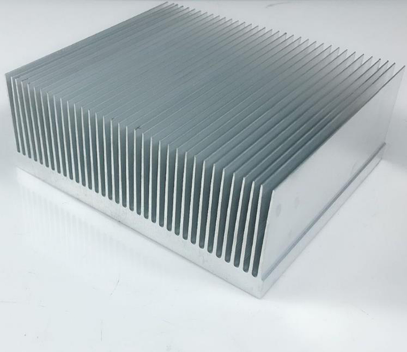Heat sink range from 20mm to 1000mm wide,5mm to 200mm high, CNC machining