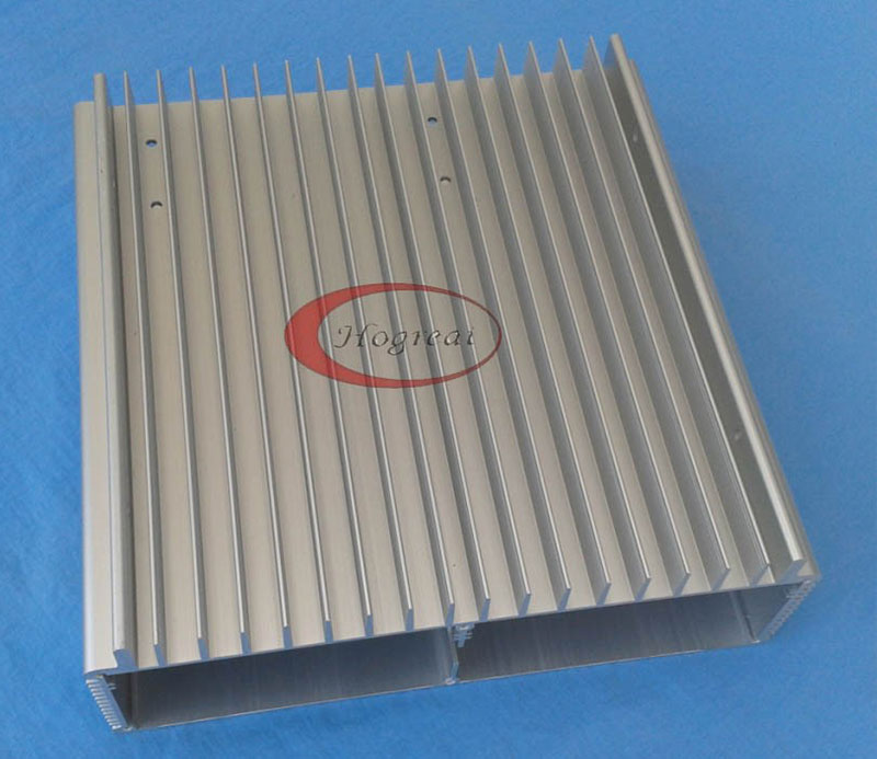 Aluminum extrusion heat sink enclosure with high quality