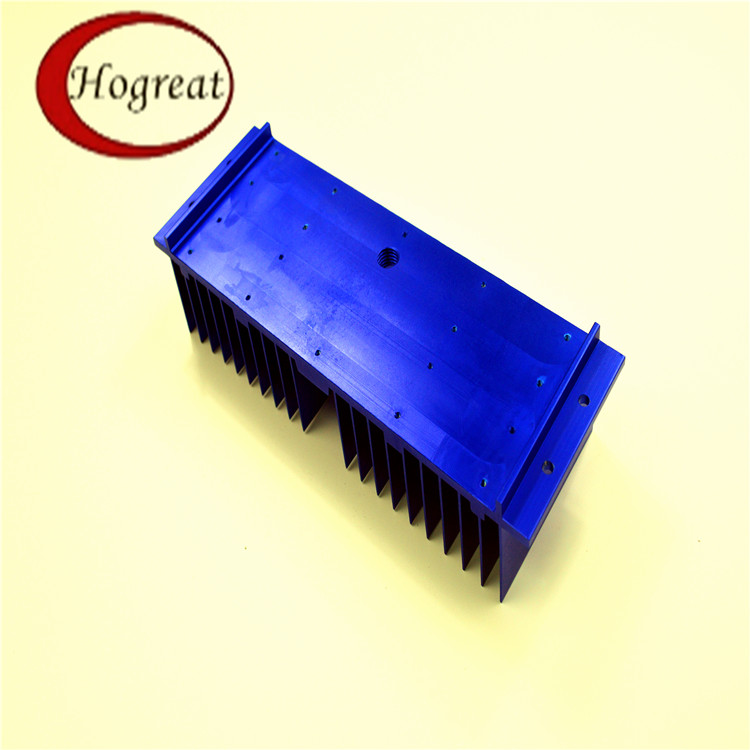 Purple Industry Extrusion Aluminum Heat Sink with good quality